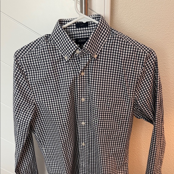 J. Crew Other - J. Crew Men's Gingham Black and White Shirt